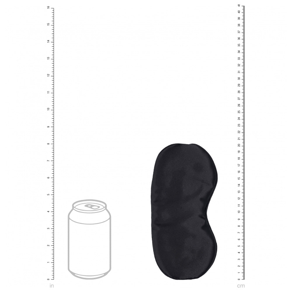 Ouch! Satin Mask Black