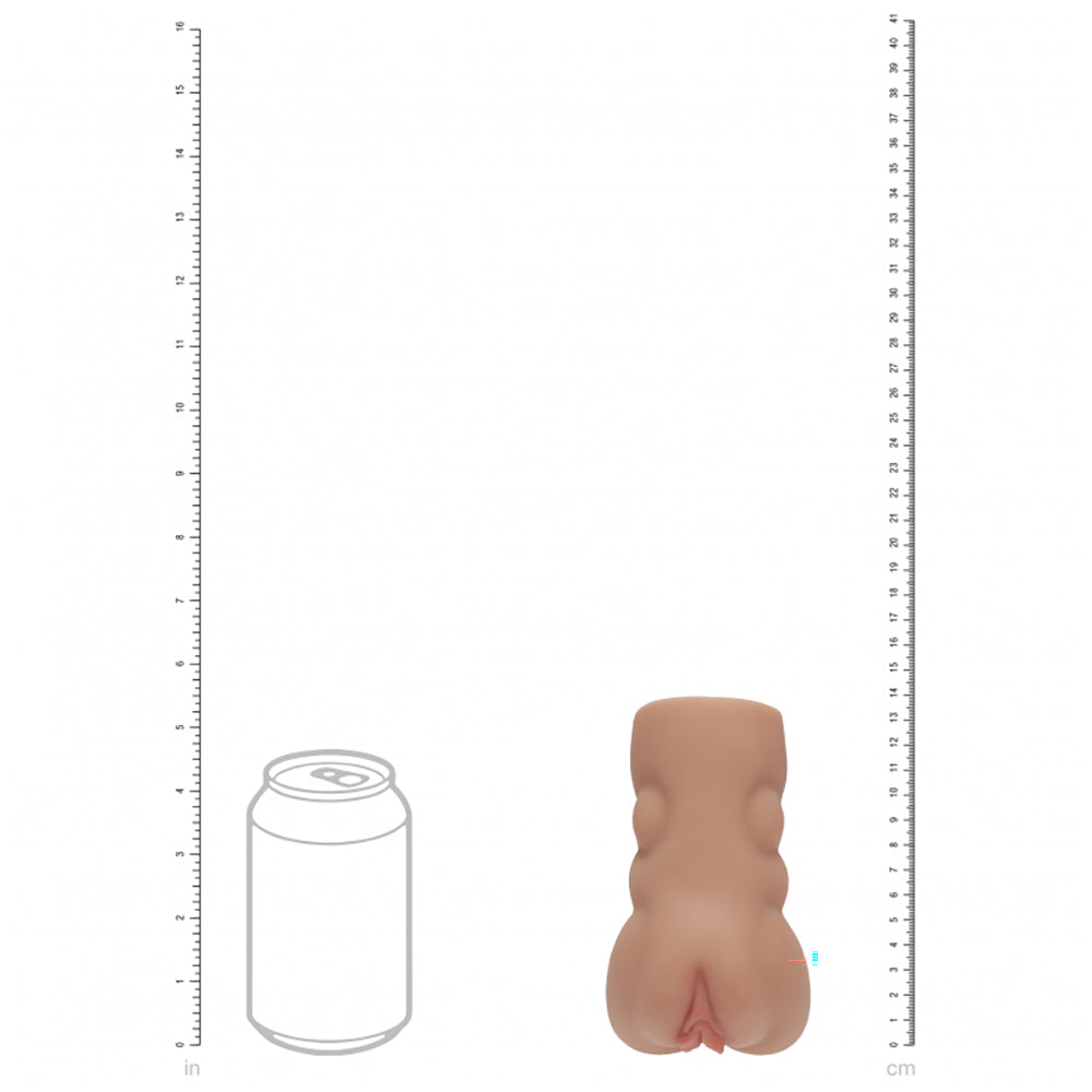 Xkin Pinup Bonnie Bombshell Tpe Large Masturbator 355G Tan