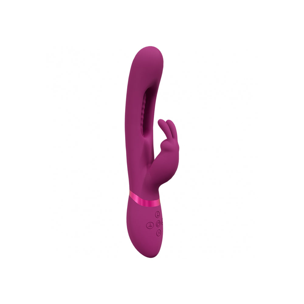 Vive Mika Triple Rabbit With G-Spot Flapping Pink