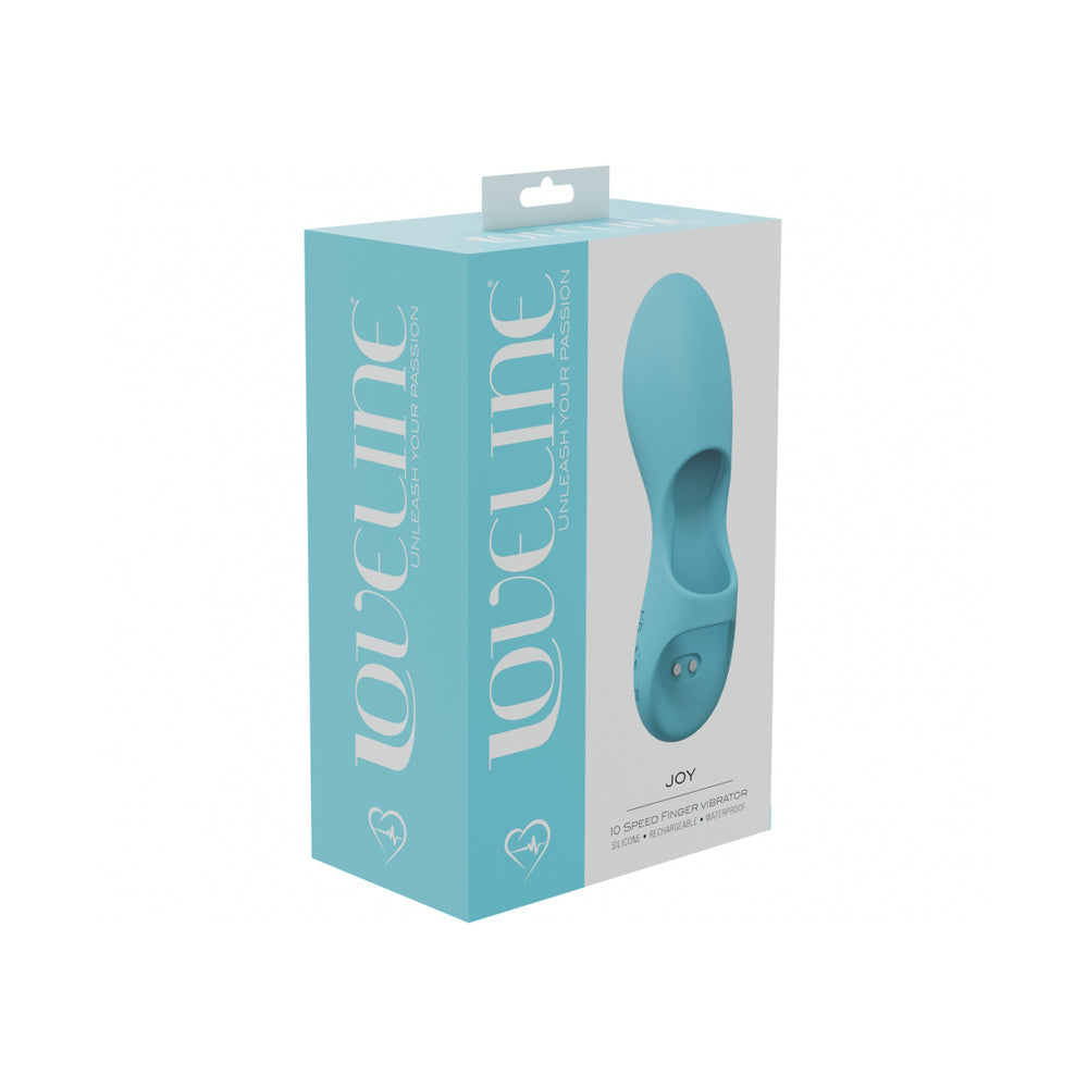 Joy 10 Speed Finger Vibe Silicone Rechargeable Waterproof