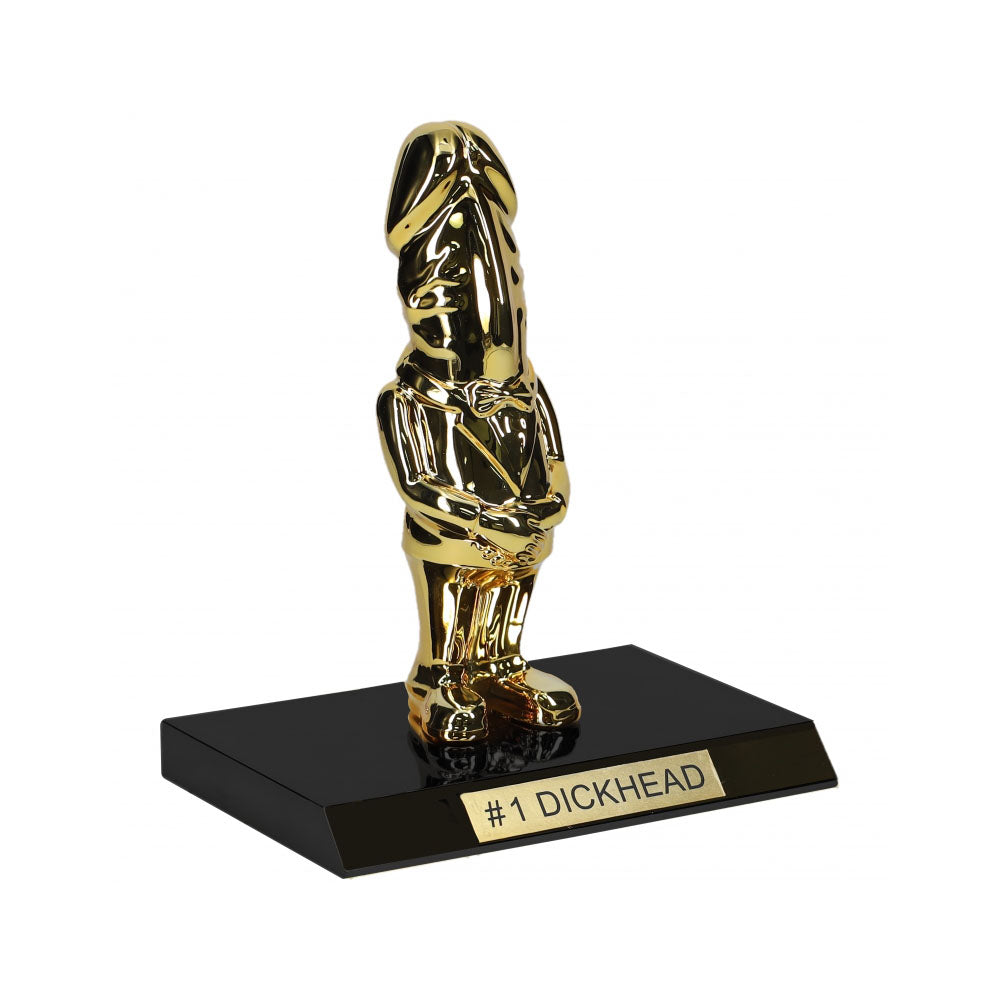 Dickheads Trophy Gold - Premium Gold Trophy Cup for Sports Awards & Corporate Gifting