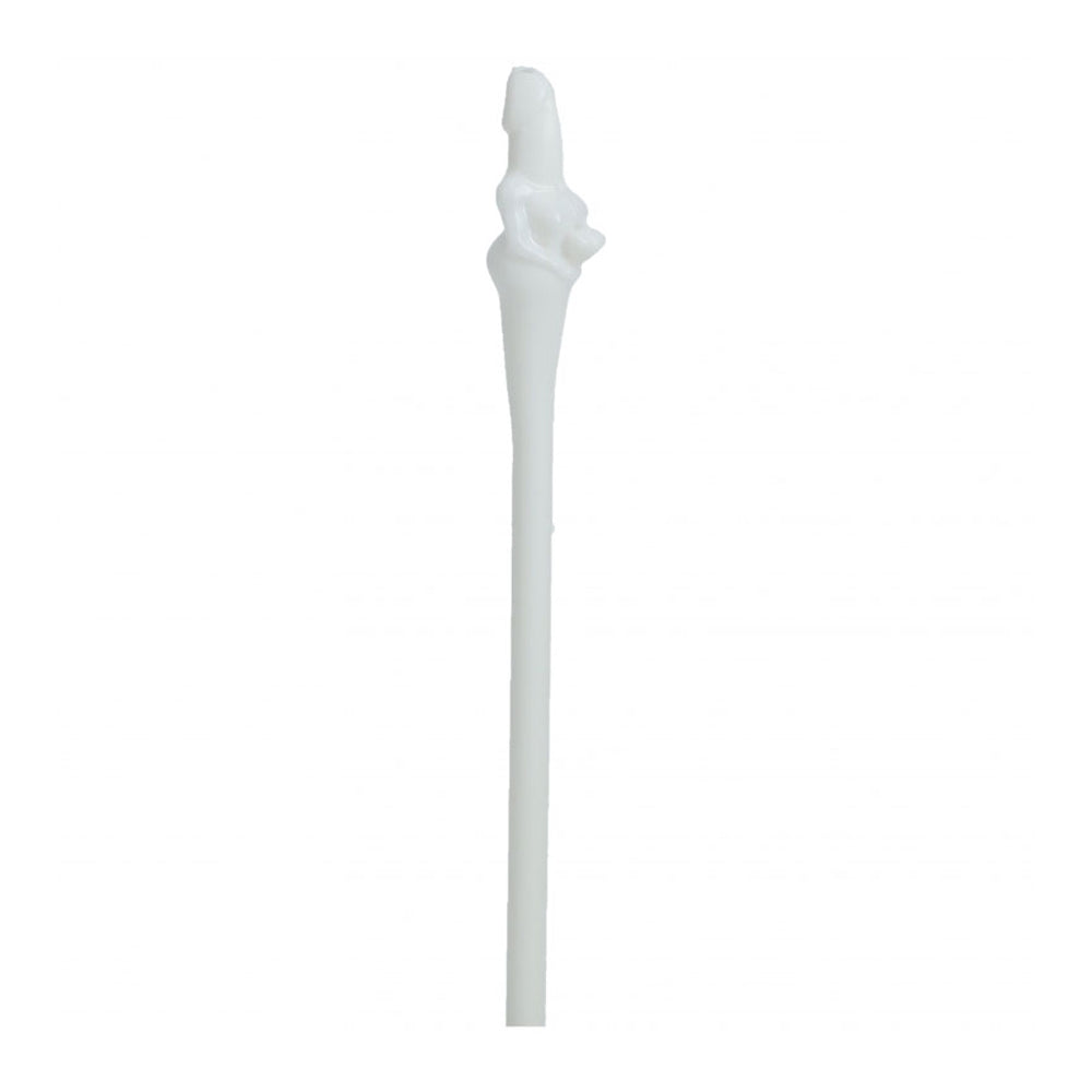 Dickheads Bride Straws Flesh Tone – Disposable Party Straws for Bachelorette Parties and Bridal Showers