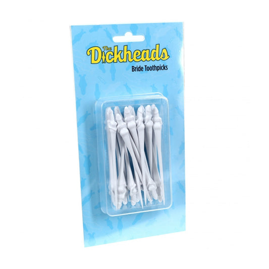 The Dickheads Bride Toothpicks - Flesh-Tone Wedding Party Picks
