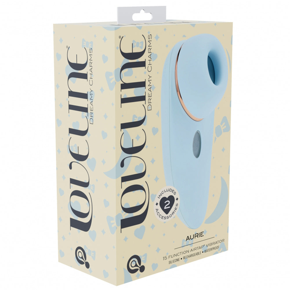 Loveline Aurie Airtaptech Vibrator Blue