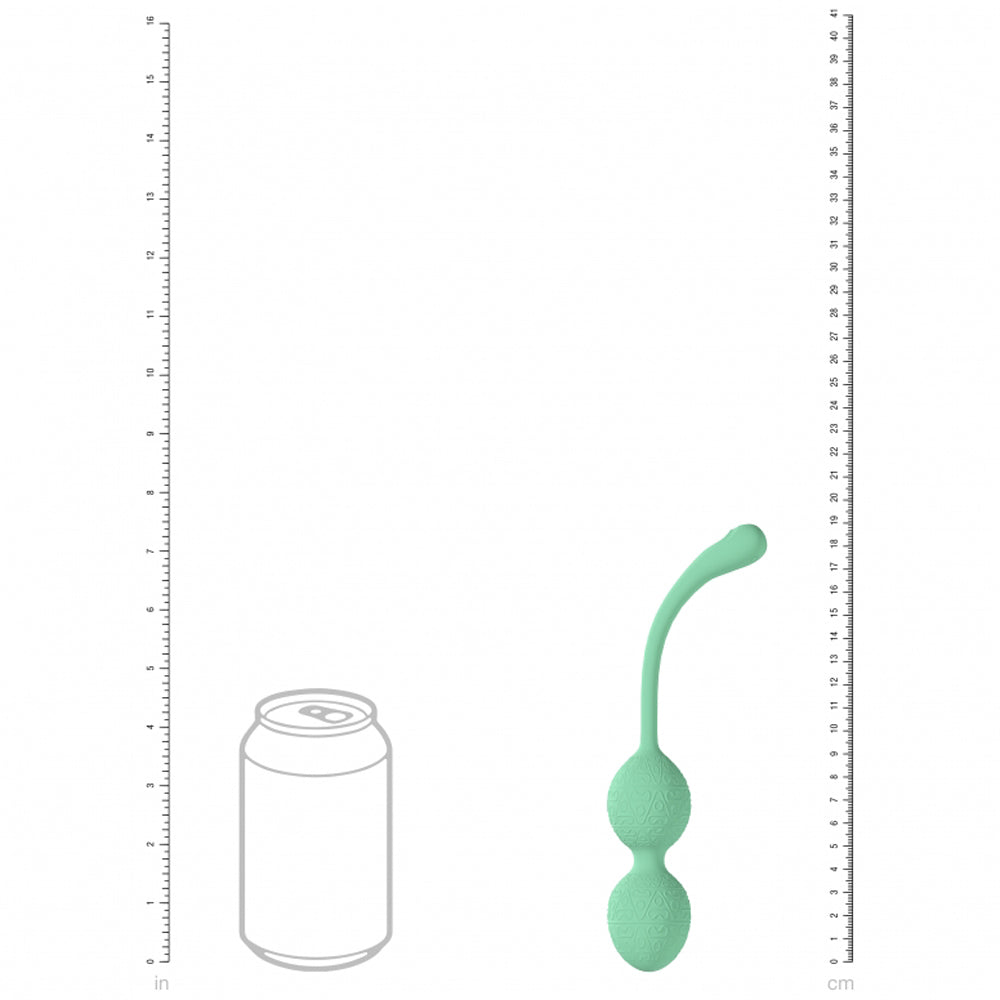 Loveline Pelvifit Kegel Beads with Remote – Green