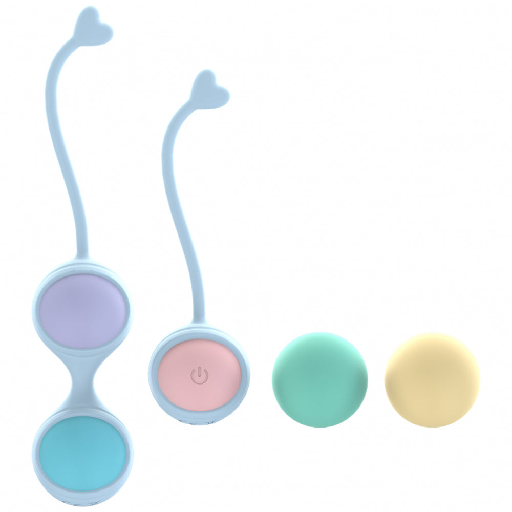Loveline Pelvifit Strength Vibrating Kegel Kit – Multicolor Pelvic Floor Exerciser
