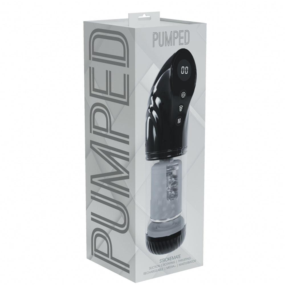 Pumped Strokemate Masturbator Black
