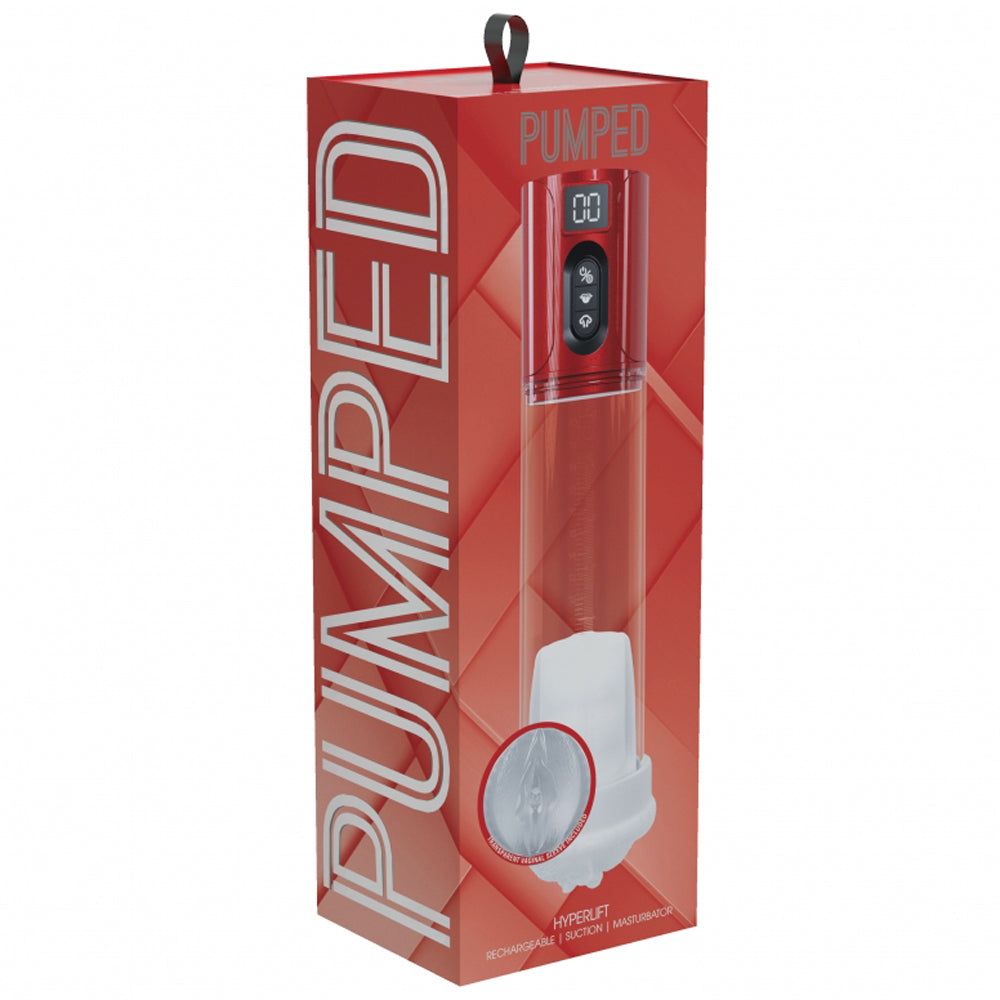 Pumped Hyperlift Masturbator Metallic Red