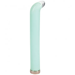 Loveline Aurora 6.3-Inch G-Spot Glass Vibrator – Green