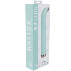 Loveline Aurora 6.3-Inch G-Spot Glass Vibrator – Green