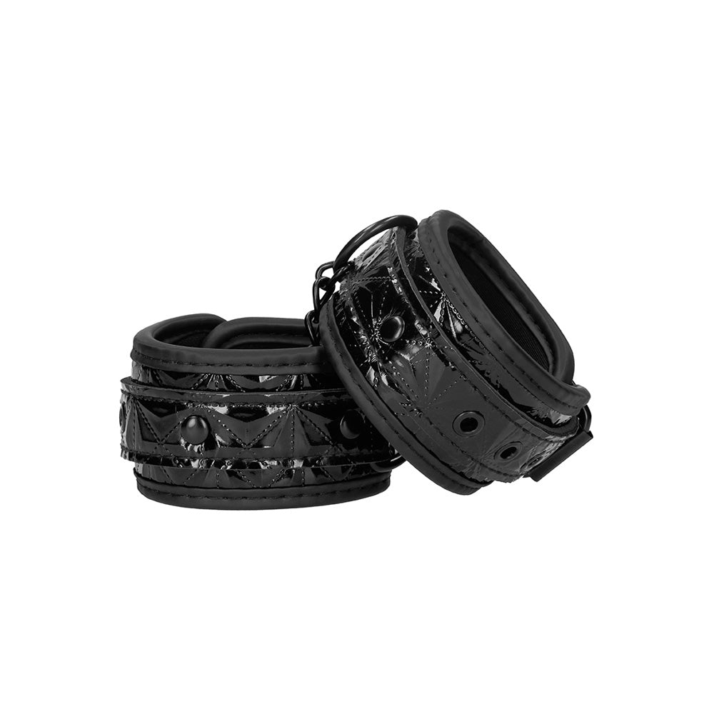 Ouch! Luxury Hand Cuffs Black