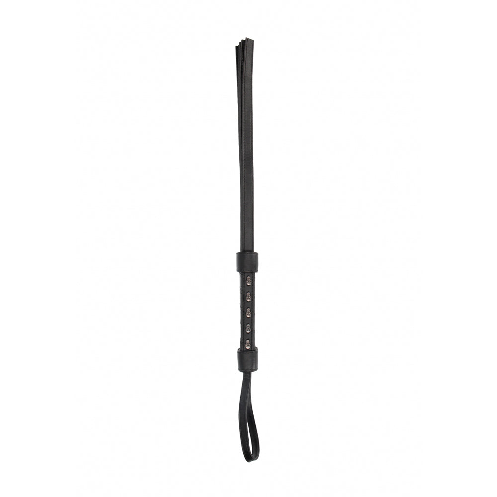 Ouch! Skulls And Bones Skull Whip Black