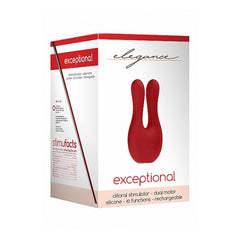 Elegance™ Dual Motor Clitoral Stimulator – Exceptional
