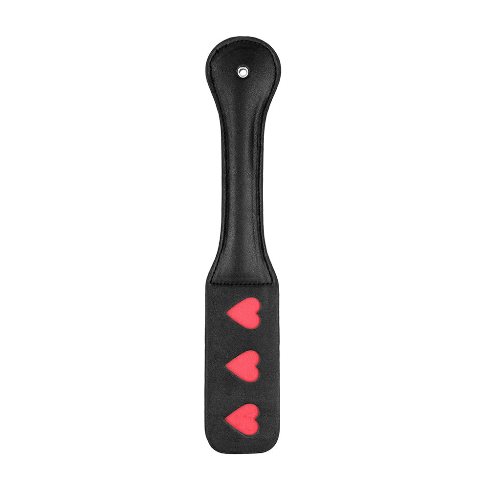 Ouch! Paddle Hearts Black