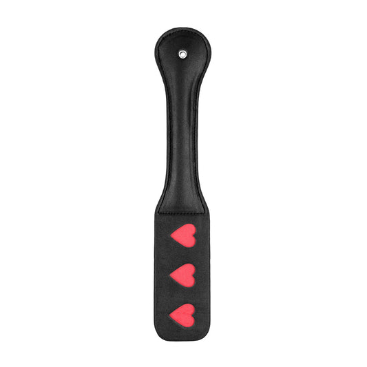 Ouch! Paddle Hearts Black