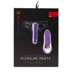 Nu Sensuelle Pleasure Panty Purple Wearable Panty Vibrator for Women