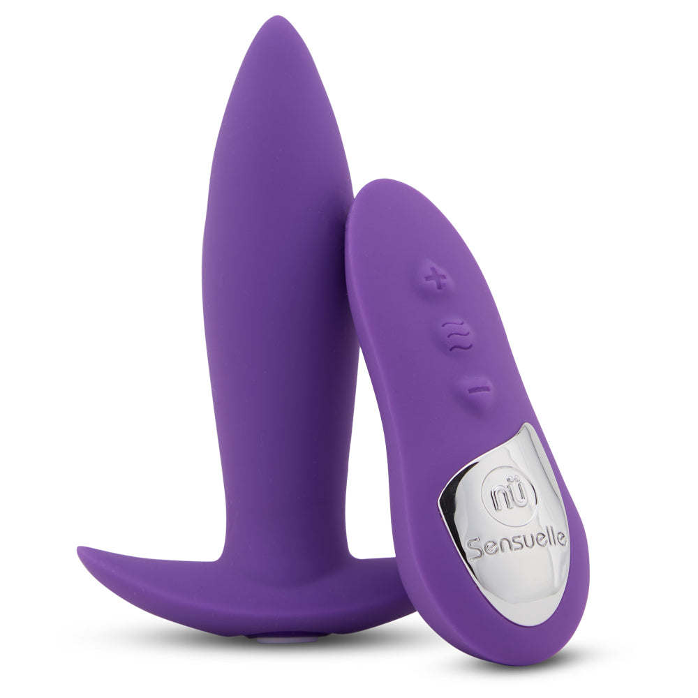 Nu Sensuelle Remote-Control Mini Butt Plug Purple