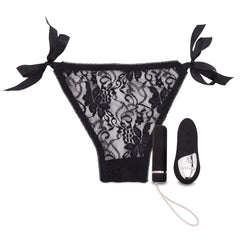 Nu Sensuelle Pleasure Panty – Black Lingerie for Women
