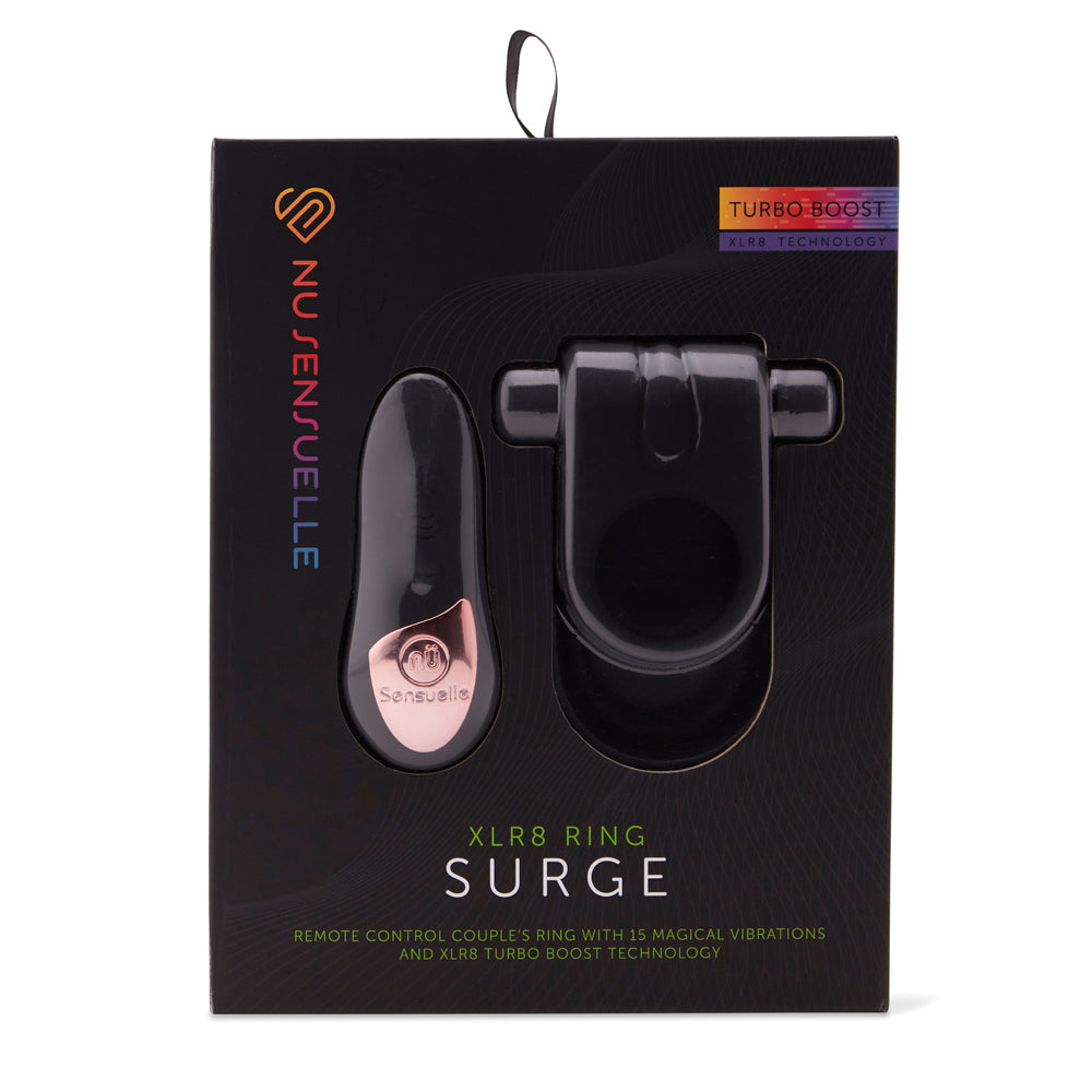 Nu Sensuelle Surge Black Rechargeable Vibrator