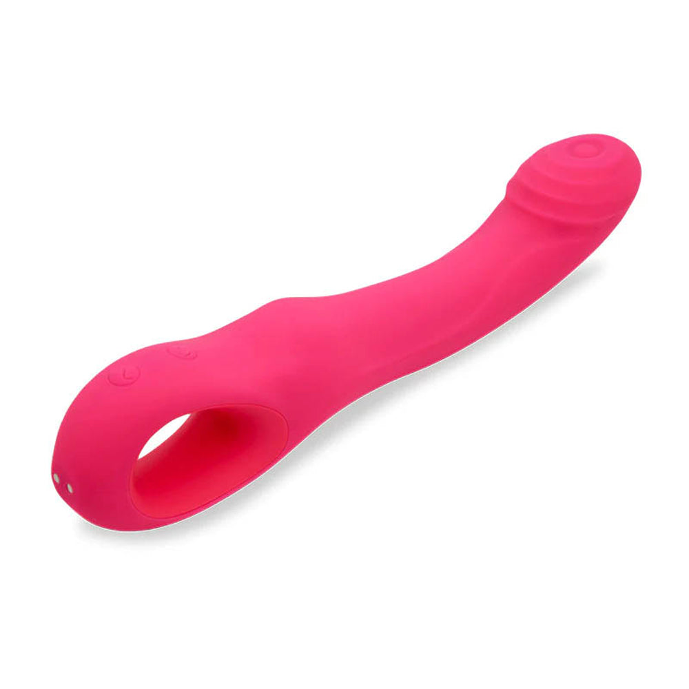 Nu Sensuelle Rhapsody Tapping Vibrator – Deep Pink