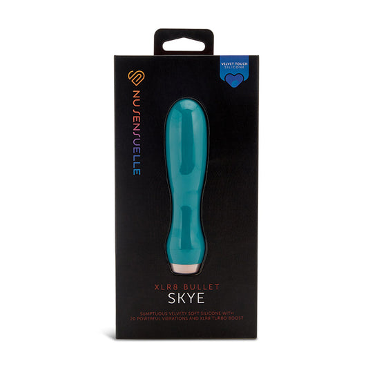 Nu Sensuelle Velvet Touch Skye Emerald Green Vibrator
