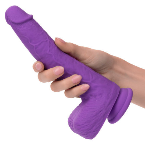 Gyrating & Thrusting Silicone Rechargeable Dildo Studs  7in – Intense Pleasure