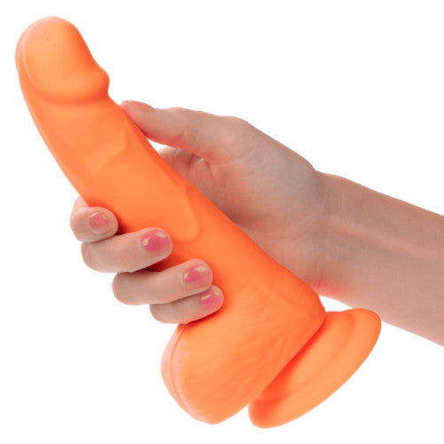 Neon Silicone Studs Dildo 6in – Vibrant Pleasure