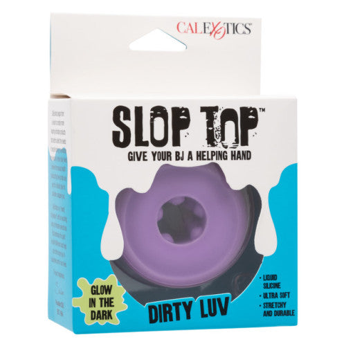Slop Top Dirty Luv Silicone Glow In The Dark Stroker