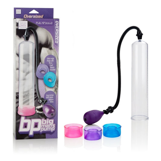 Optimum Series Clear Penis Pump for Men – Big Man's Size