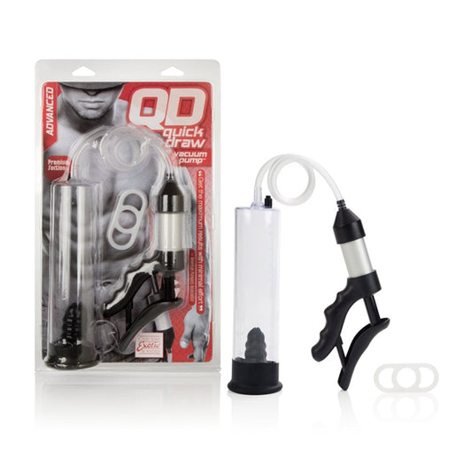 Optimum Series Quick-Draw Vacuum Pump, Clear
