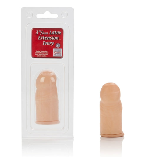 3-Inch Latex Extension - Smooth Ivory