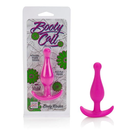 Booty Call Booty Rocker Pink – Vibrating Butt Plug Anal Toy
