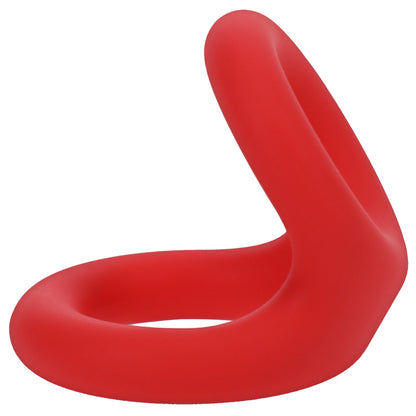 Uplift Crimson Silicone C-Ring - Penis Ring for Men