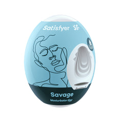 Masturbator Egg Single Savage – Compact Textured Male Pleasure Sleeve