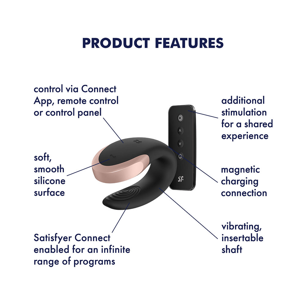 Double Joy Partner Vibe – App-Controlled Wearable Couples Vibrator for Shared Pleasure