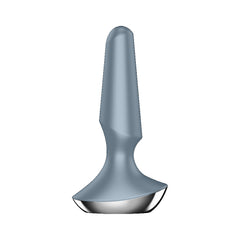 Plug-Ilicious 2 Ice Blue – Textured Silicone Anal Plug for Comfortable Wear