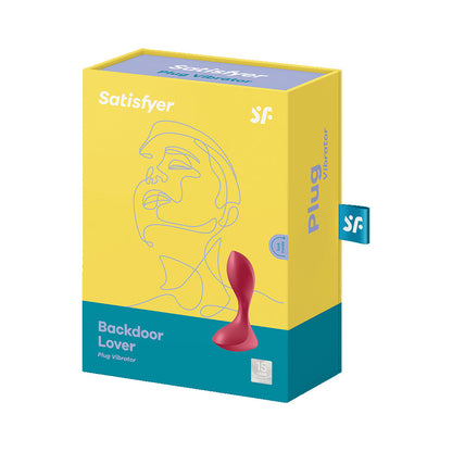 Backdoor Lover Red – Tapered Silicone Anal Plug for Beginner-Friendly Pleasure