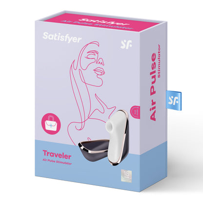 Satisfyer Traveler – Compact Rechargeable Clitoral Stimulator for On-the-Go Pleasure