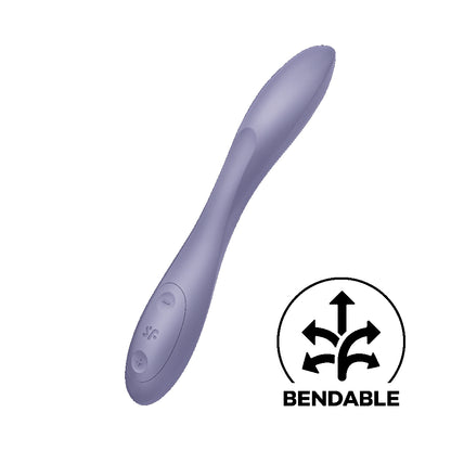 G-Spot Flex 2 Dark Violet – Flexible Curved Vibrator for Targeted G-Spot Stimulation