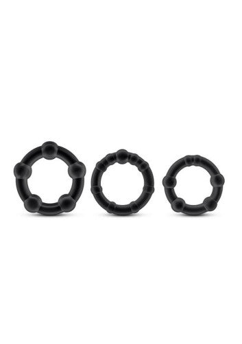 Stay Hard Beaded Cock Rings (3 Sizes)