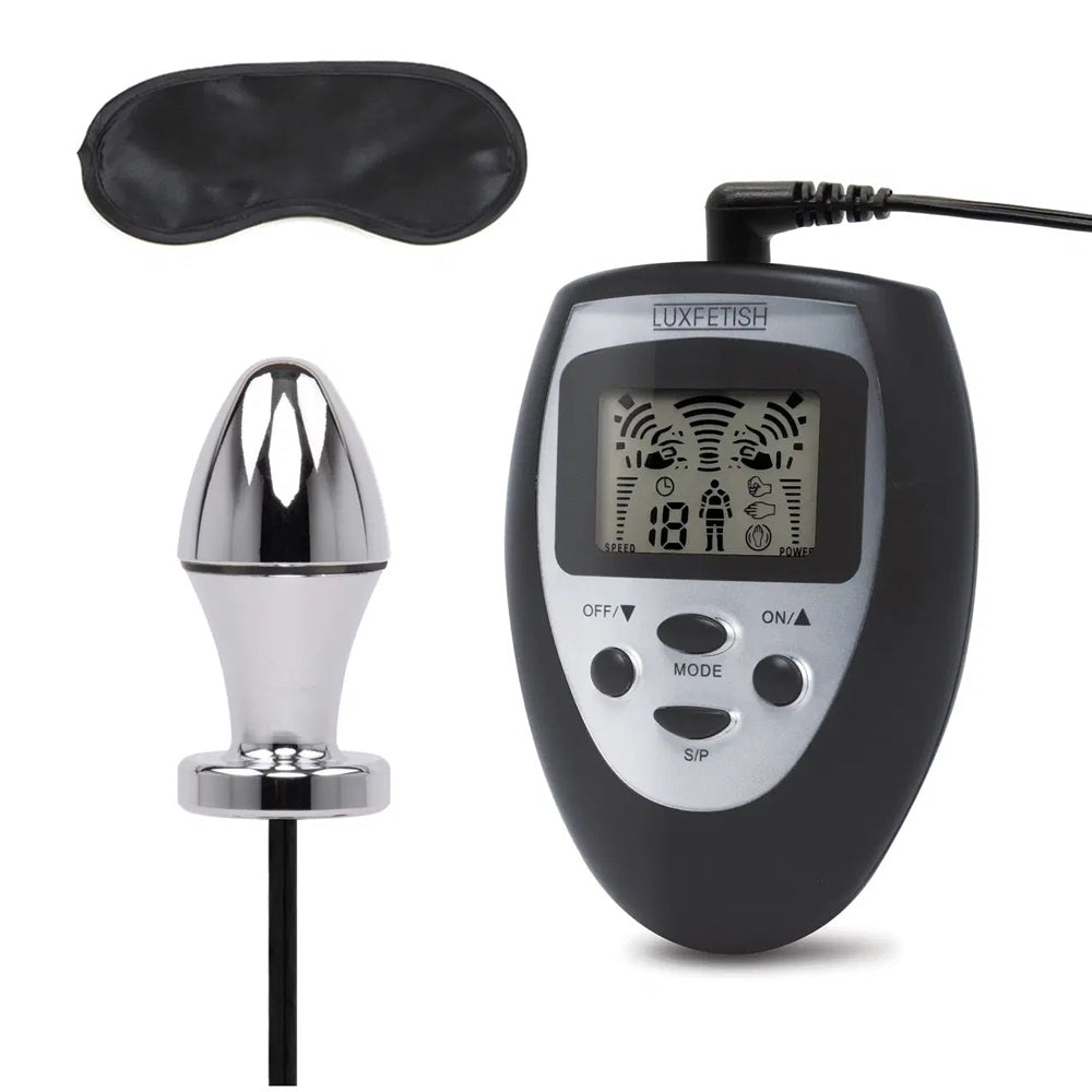 Electro-Sex Shock Butt Plug With Remote Control