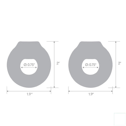 2-Pack Ultra-Stretch Stamina Endurance Rings for Men