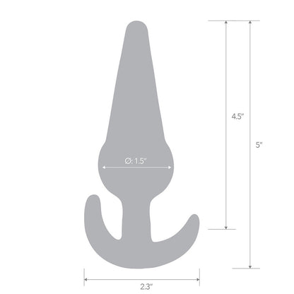 5" Medium Tapered Butt Plug