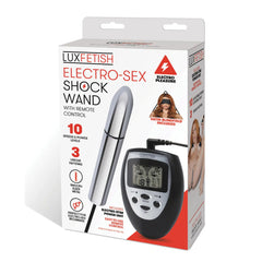 Electro-Sex Shock Wand With Remote Control
