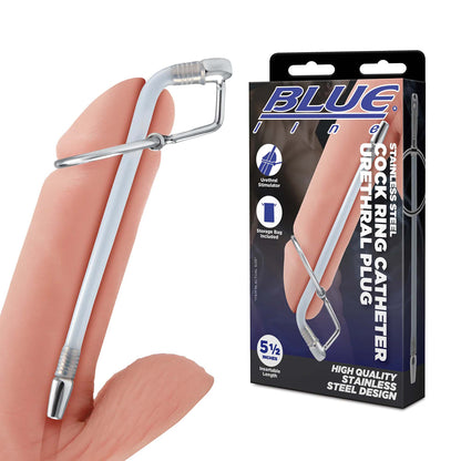 Medical-Grade Stainless Steel Cock Ring, Urethral Plug, and Catheter – Sex Toy