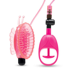 Vibrating Butterfly Clitoral Pump with Quick Release