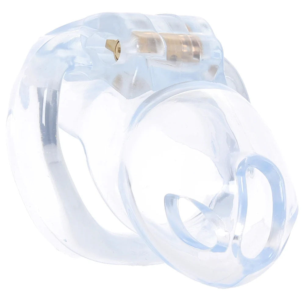 Lockmaster 3.5" Side Lock See Thru Chastity Cage