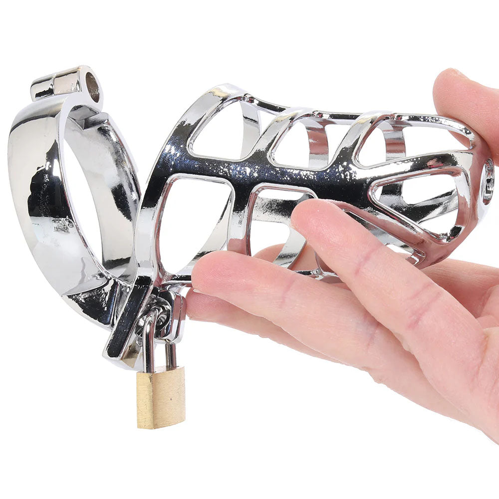 Lockmaster 3.75" Stainless Steel Prisoner Cock Cage