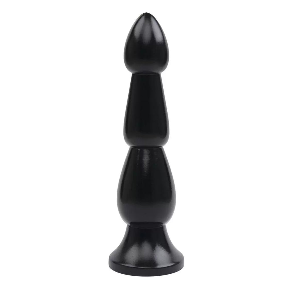 9" Ribbed Butt Plug