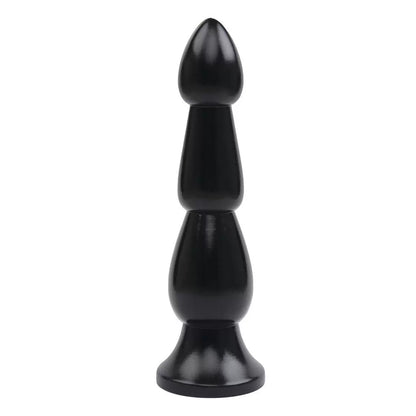 9" Ribbed Butt Plug